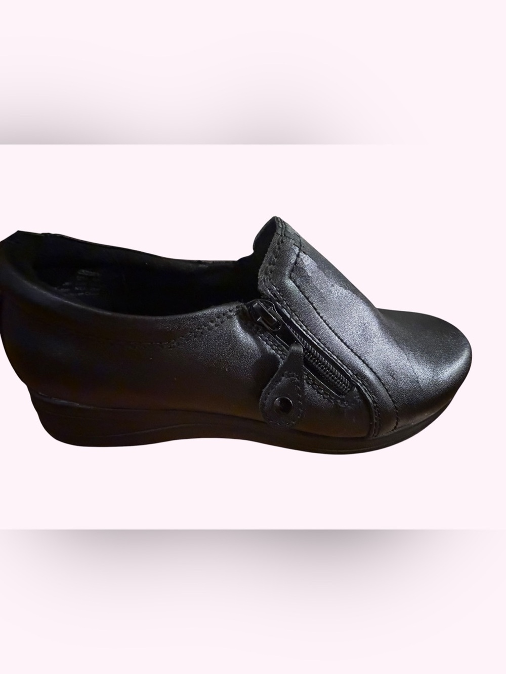 Dr. Scholl's🎀Slip-On Workwear Shoes🎀Side Zip Closure🎀SZ 8.5🎀NWOT🎀